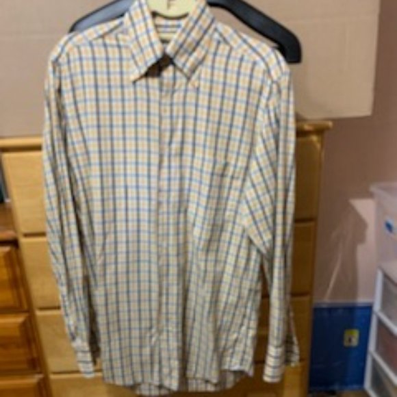 Domenico Vacca Button Down Plain Shirt - Picture 1 of 16